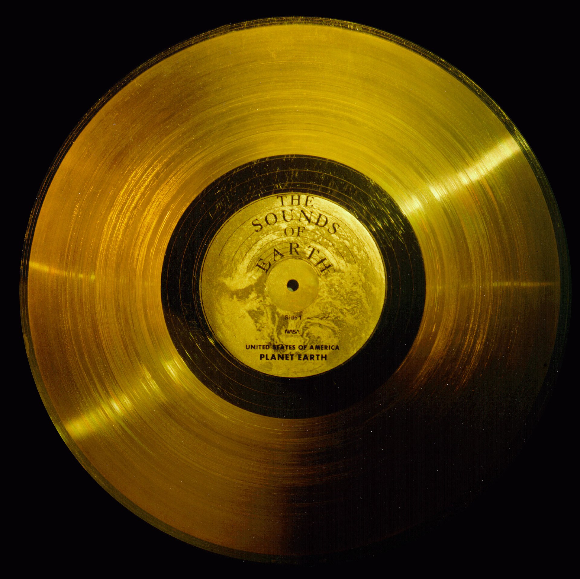 Voyager 1,2 Golden Record B side